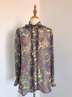 Load image into Gallery viewer, Layla Ruffled Collar Shirt