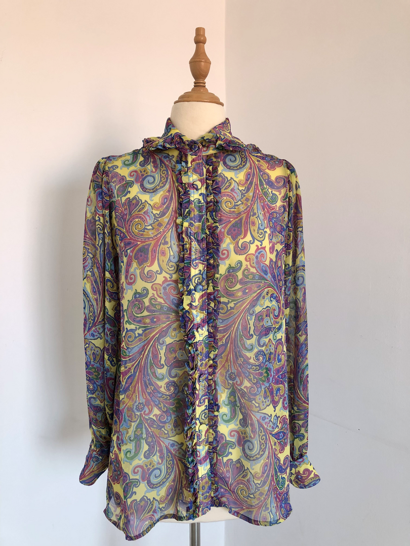 Layla Ruffled Collar Shirt