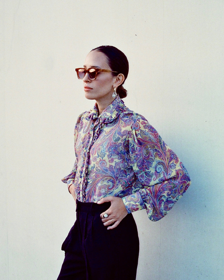 Layla Ruffled Collar Shirt