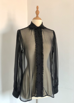 Load image into Gallery viewer, Layla Ruffled Collar Shirt
