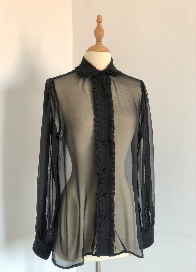 Layla Ruffled Collar Shirt