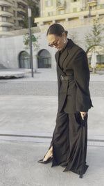 Load and play video in Gallery viewer, Bernardo Wool Tailored Blazer
